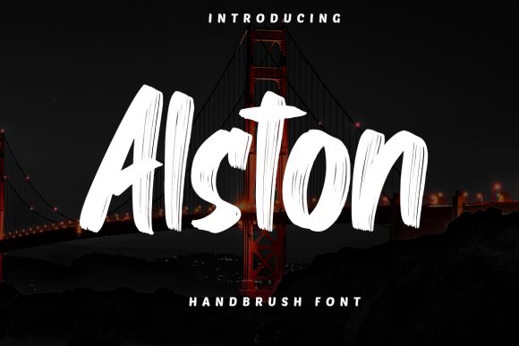 Alston: A Modern Display Font for Bold Web Design