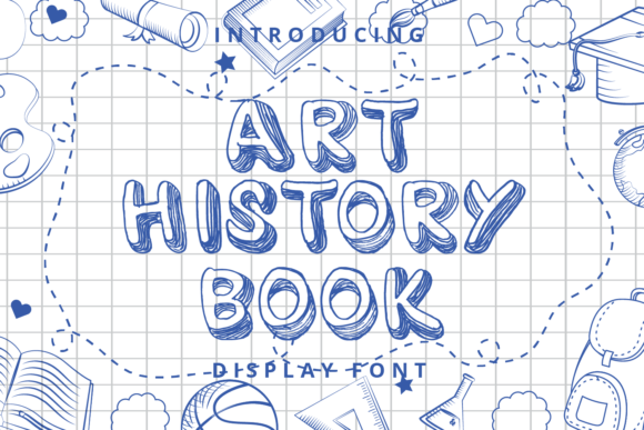 Art History Book: A Display Font for Creative Projects