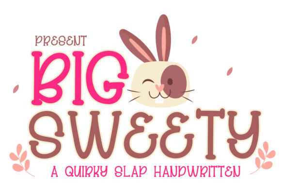 Big Sweety Font: A Playful Display Typeface for Creative Makers