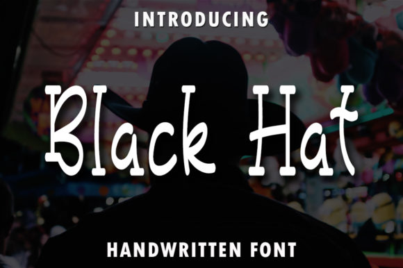 Black Hat: A Quirky Display Font for Bold Branding