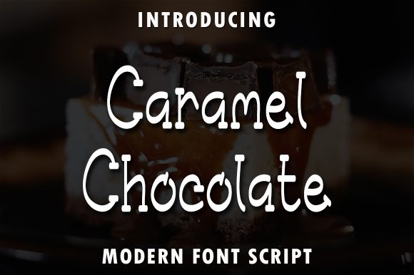 Caramel Chocolate Display Font for Editorial Design