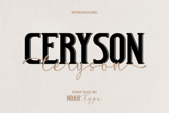 Ceryson Font for Chic and Cheery Handmade Designs