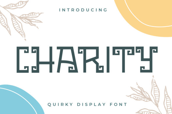 Charity Font for Business Branding and Creative Projects