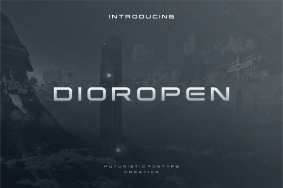 Dioropen: A Modern Display Font for Creative Projects