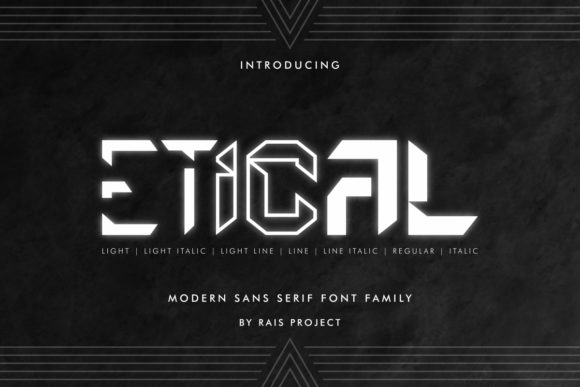 Etical: A Bold Font to Elevate Your Brand’s Visual Identity