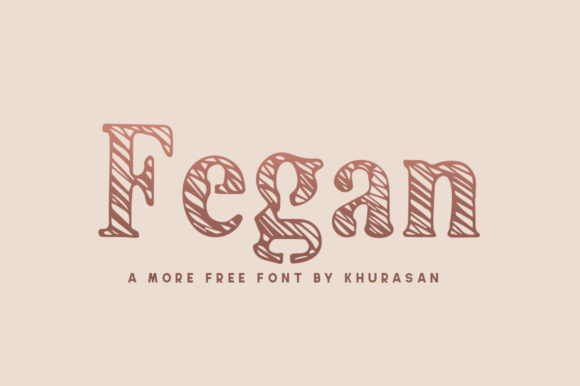 Fegan: A Chalkboard-Inspired Font for Creative Projects