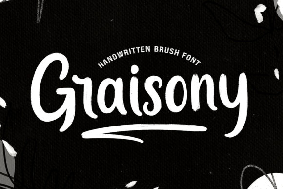 Graisony: A Playful Display Font for Creative Projects