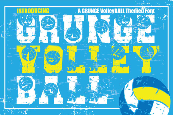 Grunge Volleyball Font Review and Download Guide