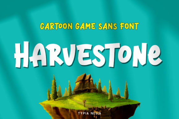 Harvestone: A Playful Display Font for Creative Campaigns