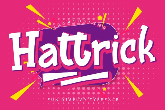 Hattrick Font for Bold Web Typography