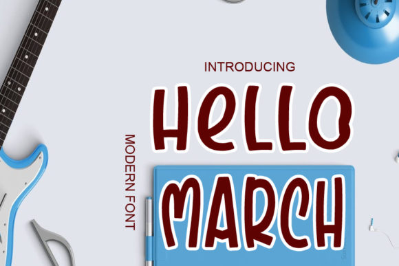 Hello March Display Font for Professional Branding
