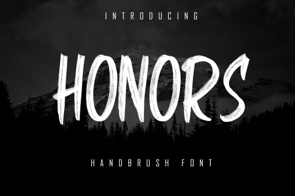 Honors Font for Handmade Creations and Shop Branding
