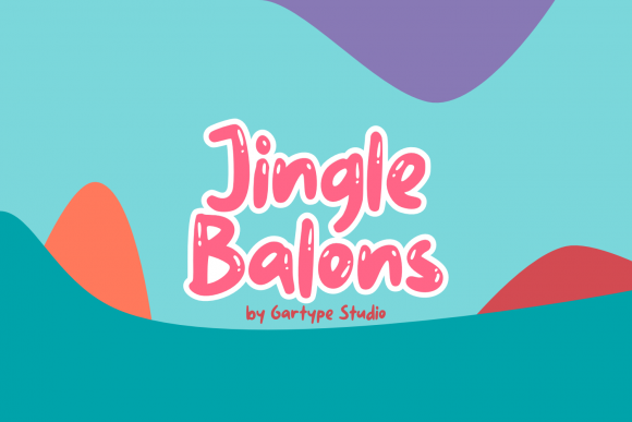 Jingle Balons Font for Creative Projects and Branding