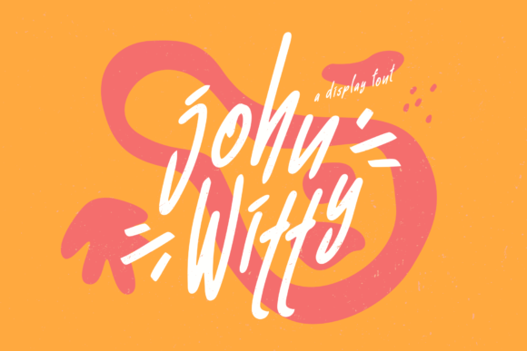 John Witty: A Trendy Display Font for Professional Branding