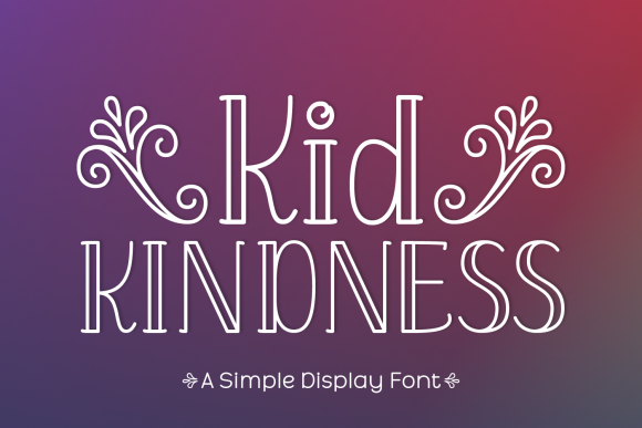 Kid Kindness Font for Eye-Catching Design