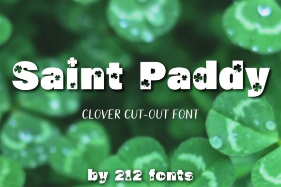 Saint Paddy: A Bold Font for Irish-Themed Branding