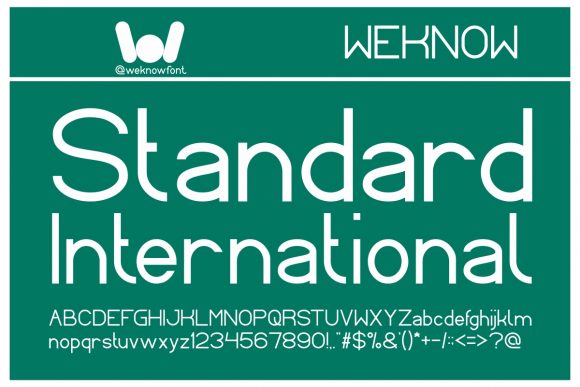 Standard International: A Clean Display Font for Editorial Design