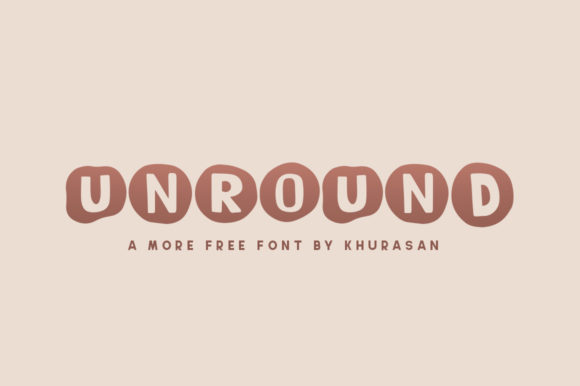 Unround: A Modern Display Font for Creative Branding Projects