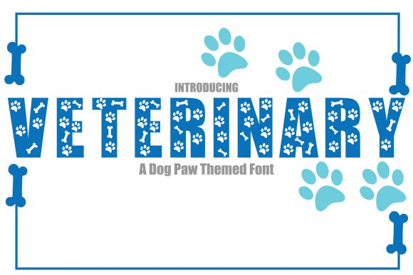 Veterinary: A Bold Display Font with a Playful Touch