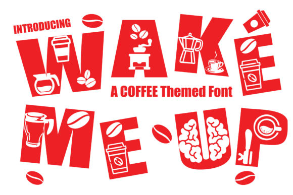 Wake Me Up: A Bold Display Font for Creative Projects